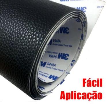 Imagem de Couro Auto Adesivo para Reparo e Revestimento de Sofá-Bolsa-Carro-pare