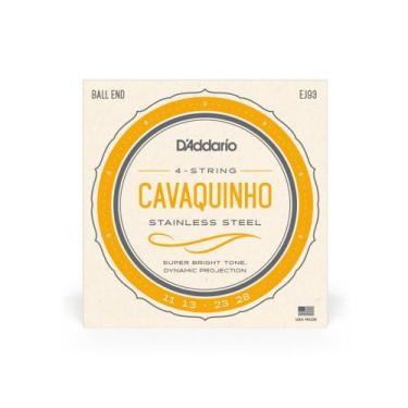 Imagem de Cordas Para Cavaquinho Ej93 D Addario F108