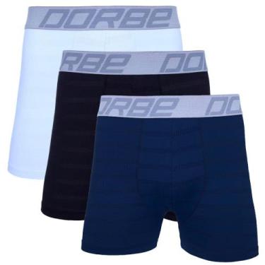 Imagem de Kit 3 Cuecas Boxer New Skin Dorbe, P