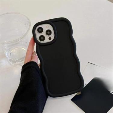 Imagem de Capa de telefone macia de silicone líquido para OnePlus 12 12R 11R Nord CE 4 3 2 CE4 CE3 CE2 Lite ACE ACE3 N20 N30 N30SE N300 5G, preta, para OnePlus ACE3