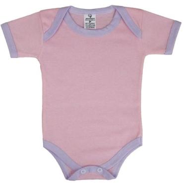 Imagem de Body Manga Curta liso para bebe Menino e Menina - Batutinhas Baby, MEN