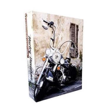 Imagem de Moto HD Caixa Decorativa Organizadora Livro Fake em MDF