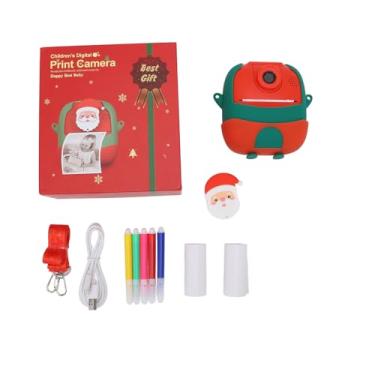 Imagem de Câmera Fotográfica de 24 MP Com Gravação de Vídeo 720P / 1080P, Tela de 2,0 Polegadas, Papel de Impressão, para Foto Adesiva, Fotos Contínuas, Atraso, Gravação Em Loop de 3