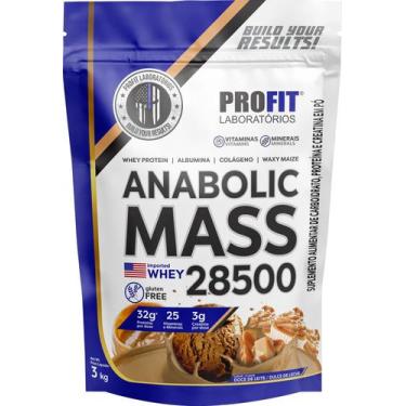 Imagem de Hipercalórico Anabolic Mass 28500 3kg - Profit Labs - Profit Laborator