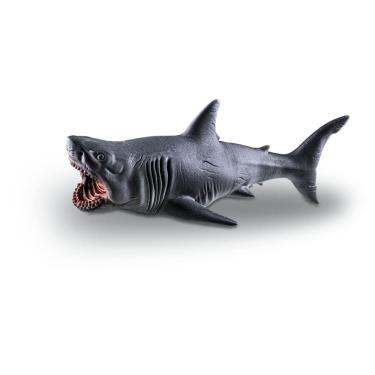 Imagem de Tubarão De Brinquedo Super Realista Em Vinil Fera Aquática