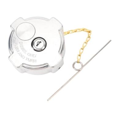 Imagem de Akozon Aluminium Breating Fuel Cap Com Chaves - Substituição para Freightliner Cascadia, Century, Coronado - Números OE 03? 37017? 002 e 0337017002