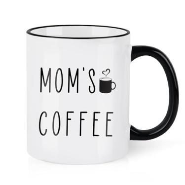 Imagem de Demonwer Caneca de café Mather, xícara de café da mamãe, xícara de chá engraçada de osso chinês, para mulheres, esposa, mãe, avó, dia dos namorados, aniversário, férias, festas, presentes, suprimentos