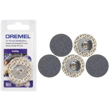 Imagem de 05 Discos de Lixa Grão 120 Dremel EZ412SA - 2 615 E41 2AC