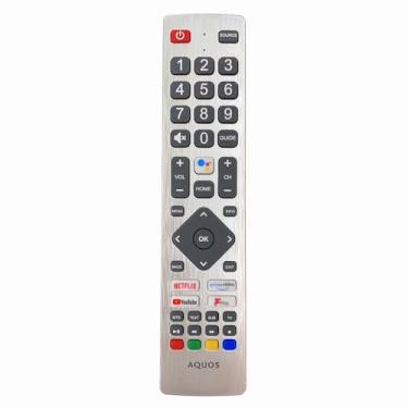 Imagem de XINFUTE Controle remoto de voz SHW/RMC/0134 adequado para Sharp Aquos TV 40BL2KA 2020