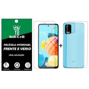 Imagem de Película Gel Hidrogel HD Frente E Verso LG K62 Plus - YR InfoCell
