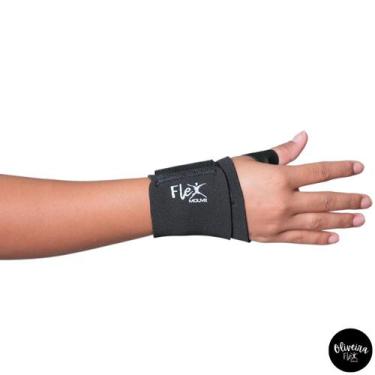 Imagem de Munhequeira Ajustável Tensor De Pulso Neoprene Anatômica Tendinite  Ar