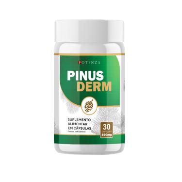 Imagem de Pinus Derm Pele Cabelo e Unha Extrato de Pinus Pinaster 590mg 30 Cápsulas