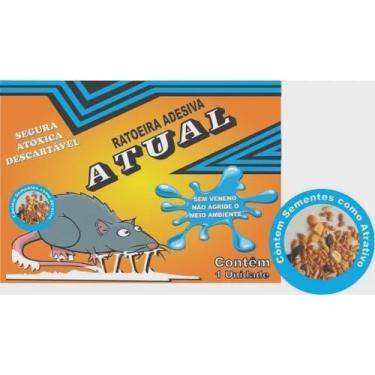Imagem de Ratoeira Adesiva Atual Sem Veneno 10 Unidades