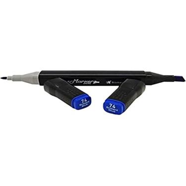 Imagem de Marcador Permanente Dual Marker, Bismark, PK0206D1074, Brilliant Blue