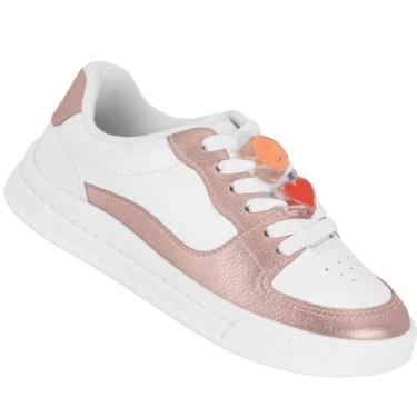 Imagem de Tênis Infantil Menina Molekinha Casual Rosa 31