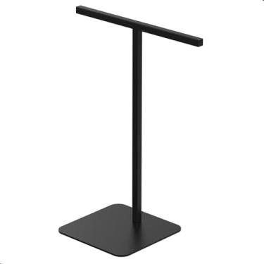 Imagem de Fassin Shop, Porta Toalha Lavabo Preto de Bancada Suporte Toalha Nice