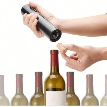 Imagem de Saca Rolha Abridor Eletrico  Vinho  Adega Cozinha  Restaurantes Bebida