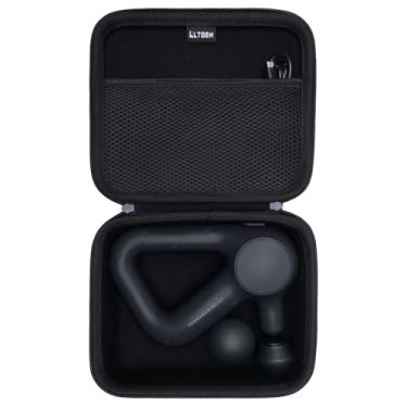 Imagem de L LTGEM Estojo De Massagem Compatível Com Pistola Percussão Portátil Theragun Relief/Pistola Pescoço/Costas/Pernas/Ombros - Bolsa Protetora Transporte Para Viagem, Preta (Somente Estojo)