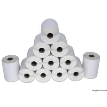 Imagem de Caixa c/ 20 Rolos Etiqueta Térmica 100x150mm Serrilha ECommerce  Infit