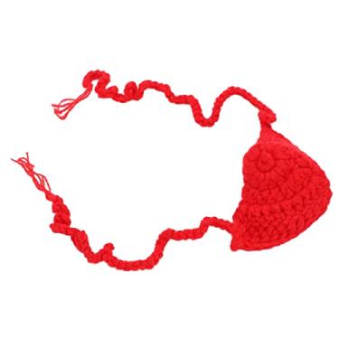 Imagem de Capa de Nariz único Vermelha e Preta Akozon para Instrumentos Musicais - Acessório Respirável de para Instrumentos de Sopro (#11)