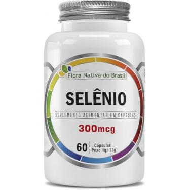 Imagem de Selênio 300% IDR 60 caps 500mg Flora Nativa