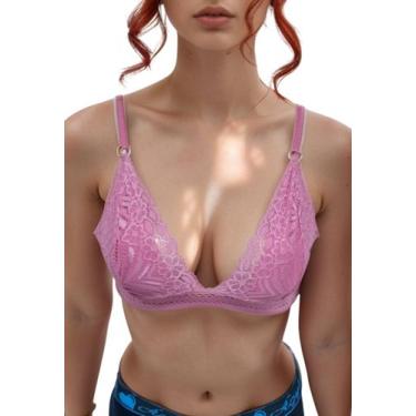 Imagem de Sutiã Renda Confort Fit Sem Bojo Sem Fecho e com Regulagem - Penelópe 