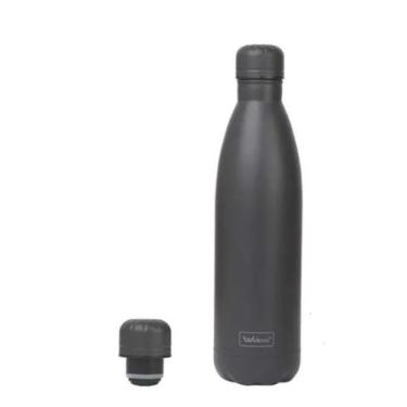 Imagem de Garrafa Cantil em Aço Inox Preto 750ml - Wellmix