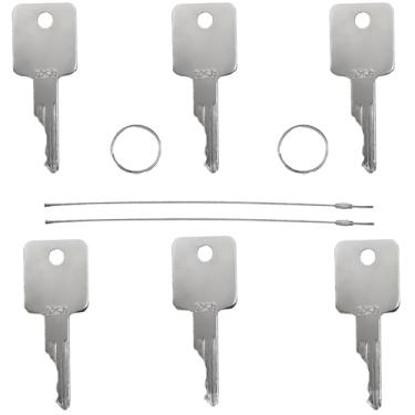 Imagem de D250 Chaves de ignição para equipamentos pesados substituem 6693241 6709527 A77313 307852A1 714602 Substituição para minicarregadeira A220 A300 T110 T140 T180 T190 T200 T250 T300 T320 T450 T550 S100