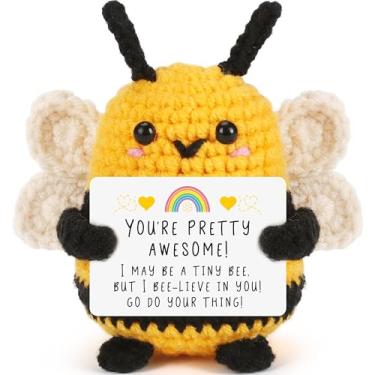 Imagem de LEJIAJINW Mini Bee Inspirational Gifts for Friends Sister Grandma Mom Aunt Wife Mothers Day Teachers' Day Graduation Nurses Week Fathers Day Birthday Gifts for Women Men