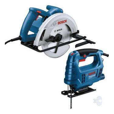 Imagem de Kit Serra Circular Gks 130 E Serra Tico Tico Gst 680 220v - Bosch
