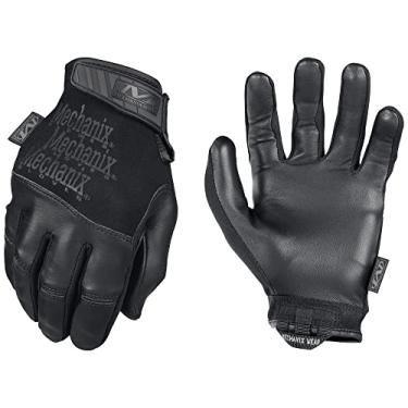 Imagem de Mechanix Wear Luvas Tactical Specialty Recon – Resistentes – Luvas de trabalho de couro justas – Compatível com tela sensível ao toque – Lavável na máquina – Pequena – Preta