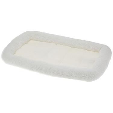 Imagem de MidWest Homes for Pets Cama para transporte de cães e transportadores de viagem | Cama para animais de estimação serve para transportadores de plástico de 61 cm para raças de cães pequenos e gatos pequenos