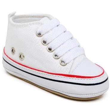 Imagem de Sapato Tênis Bebe Baby Conforto Primeiros Passos Branco