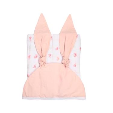 Imagem de Toalhão De Banho Avental Soft Premium Papi Baby Com Capuz 1,0M X 90Cm 01 Unidade