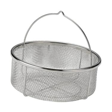 Imagem de IEUDNS Cesta de escorredor de alimentos, escorredor de malha, utensílios de cozinha, cesta de drenagem multiuso, para mochilas ao ar livre, macarrão, frutas