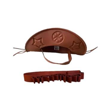 Imagem de Fantasia cangaceiro lampião chapeu cartucheira festa junina - MC PRESE