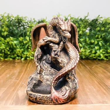 Imagem de Incensário Dragão Para Incensos Cascata Dragão na Pedra