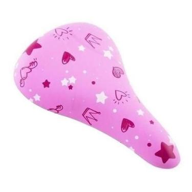 Imagem de Selim Banco Bicicleta Infantil Rvs Princesas Rosa Carrinho - Selle Roy