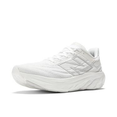 Imagem de New Balance Fresh Foam X 1080 V13 Tênis de corrida masculino, Branco/prata claro metálico, 7.5 Narrow