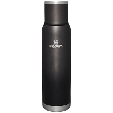 Imagem de Stanley Garrafa a vácuo Adventure-To-Go 1,4 qt | Boca larga com tampa de copo à prova de vazamento | Mantenha as bebidas quentes ou frias | Embalável para viagens | Garrafa térmica de aço inoxidável