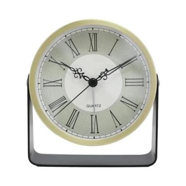 Imagem de Despertador De Metal Estilo Europeu De 4 Polegadas Com Rotação De 180 
