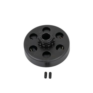 Imagem de AlveyTech Conjunto de embreagem com eixo de 1,9 cm e roda dentada de corrente nº 35 de 12 dentes para karts e mini bicicletas