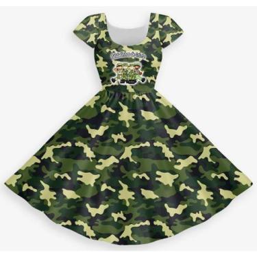 Imagem de Vestido Fardamento Uniforme Congresso Festividades Tema Soldadinhos de