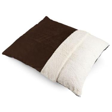 Imagem de Caminha de Cachorro Saquinho de Dormir Para Gato Pele de Carneiro Cama Pet Canguru Saco De Dormir (Marrom,M (70cm x 50cm))
