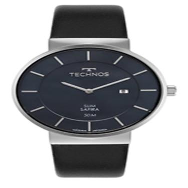Imagem de Relógio Technos Masculino Slim Prateado Gm15Ar/0A