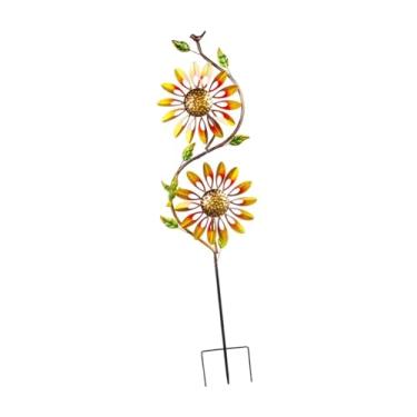 Imagem de Generic Girador de vento para jardim ao ar livre, moinho de vento, acessórios de jardim à prova de intempéries, cata-ventos de metal para