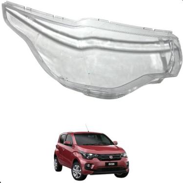 Imagem de Lente Farol Fiat Mobi 2016 2017 2018 2019 2020 2021 Direito - BIBAS