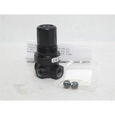 Imagem de NORGREN R07-200-RNKG 0,3-7 BAR, fluxo de 15 SCFM, -34 a +65 graus C, porta G1/4, média: ar comprimido, regulador de pressão, série R07, tamanho da porta RC1/8, alívio