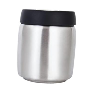 Imagem de WeiLaiKeQi Pote de armazenamento de café a vácuo, tampa hermética de aço inoxidável, armazenamento de alimentos doméstico multifuncional para doces e chocolates, 800ml