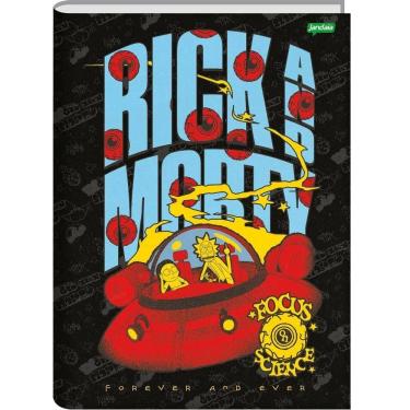 Imagem de Caderno Brochura Universitário Capa Dura 80f Rick And Morty Jandaia Estampa 2
